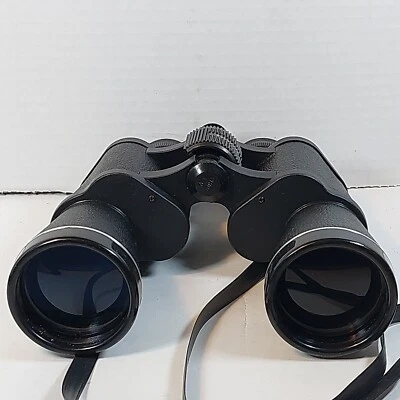 Tasco 10X50 Binoculars Zip Focus 2023 BRZ Wide-angle Coated Optics With Bag - Image 1 of 4