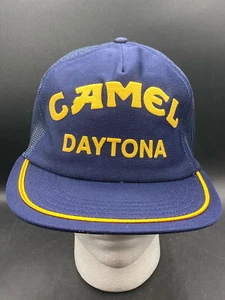 Challenger Camel Daytona Motocross Snapback Trucker Hat - Picture 1 of 8