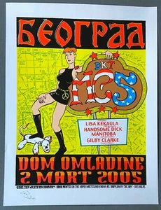 Póster DKT-MC5: Belgrado, 2005 firmado por Ron Donovan y Chip Walker - Imagen 1 de 1