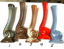 Vintage Frankoma Snail Vases #31 Buyer's Choice ONE Vase See Descriptions Below!