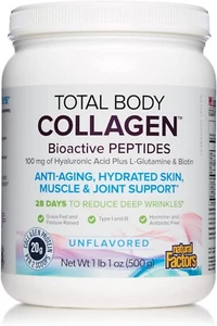 Natural Factors Total Body Collagen 1lb 1oz (500g) - Picture 1 of 3