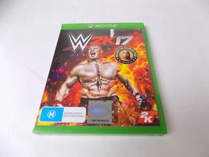 Mint Disc Xbox One WWE 2K17 2017 W2k17 Wrestling Free Postage - Picture 1 of 3
