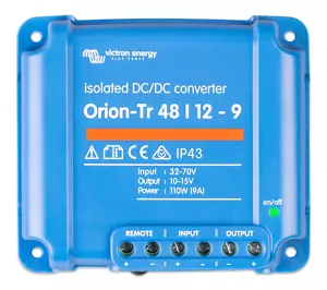 Convertidor DC-DC aislado Victron ORI481210110 Orion-Tr 48/12-9A (110W) - Imagen 1 de 1