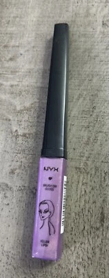 Блеск для губ NYXBRUSH ON GLOSS BG-124 золотисто-лиловый - Изображение 1 из 3