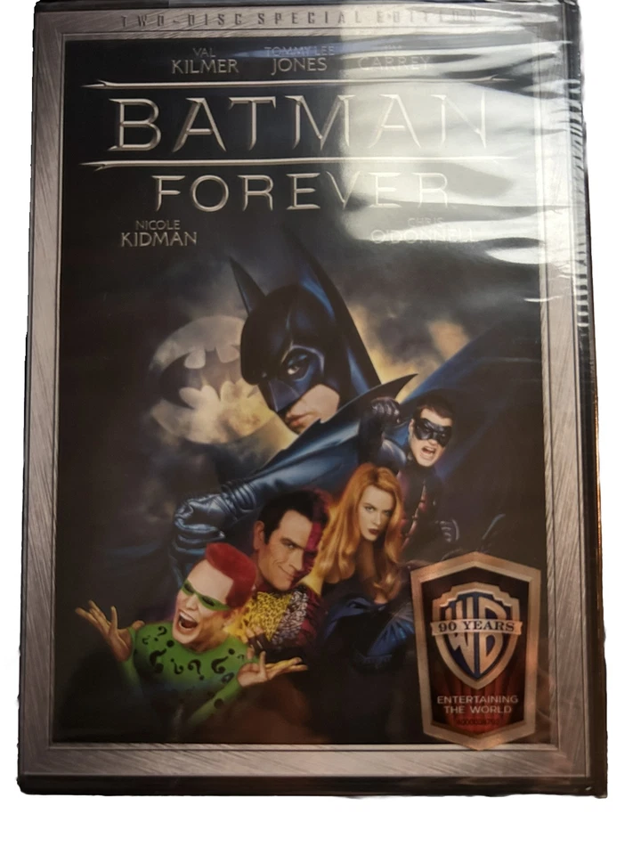BATMAN FOREVER-Spec Edition-VAL KILMER is Two Face Tommy Lee Jones target--DVD - Image 1 of 1