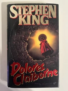 Like New SIGNED STATED 1ST ED + 1ST 1993 PRINT - DOLORES CLAIBORNE by STEPHEN KI - Picture 1 of 6