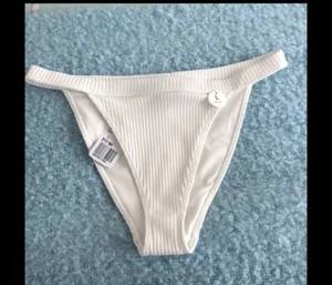 Forever 21 Bademode Hose Weiß Gr. Large Neu - Bild 1 von 2