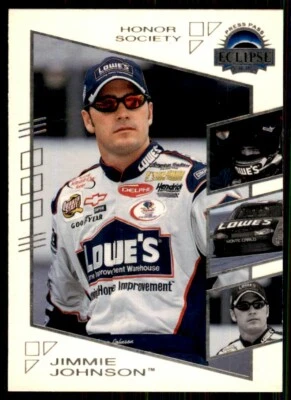 2002 Press Pass Eclipse Honor Society Jimmie Johnson Lowe's #48 NASCAR Racing - Image 1 of 2