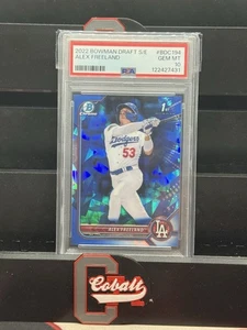 2022 Bowman Draft Sapphire Alex Freeland PSA 10 💎 Mint BDC-194 1st RC Dodgers - Picture 1 of 1