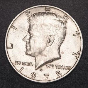 1972-D 50C Kennedy Half Dollar USA BB016 - Bild 1 von 4