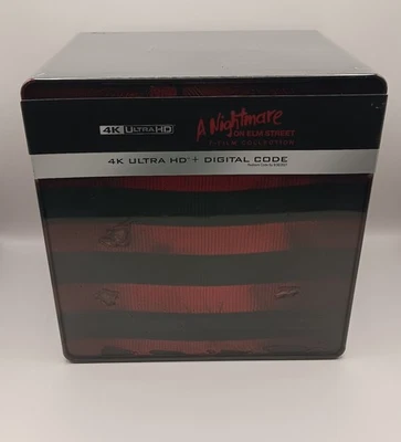 A Nightmare on Elm Street 7-Film Collection 4K + Digital Limited SteelBook NEW - Image 1 of 4