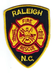Raleigh (Wake County) NC North Carolina Fire Rescue Dept. patch *STAATSHAUPTSTADT* - Bild 1 von 1