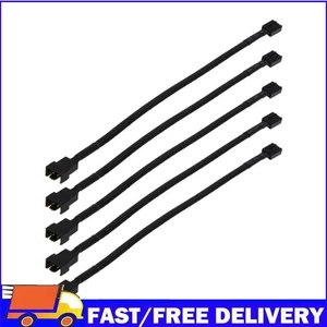 12in 5PCS 4 Pin PWM Connector Case Fan Extension Power Cable for Computer - Afbeelding 1 van 6