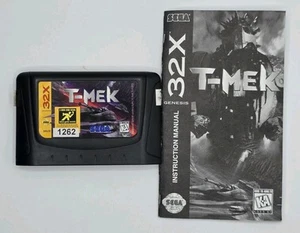 T-MEK - Sega Genesis 32X (TESTED) 1995 Complete With Manual And Non OEM BOX - Picture 1 of 8