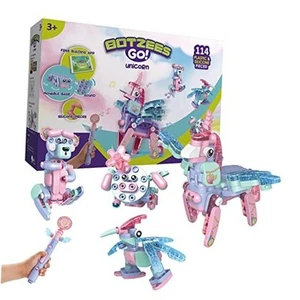 BOTZEES GO! Unicorn Robot for Kids - Building & Electric Remote Unicorn Set - Picture 1 of 7