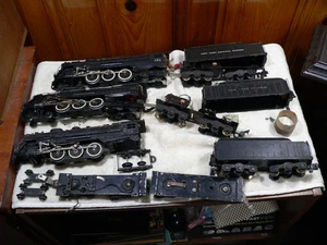 Lot 3 Gilbert American Flyer 322 American Flyer Lines Hudson Locomotive/TenderS - Picture 1 of 14
