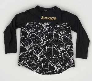 Camicia selvaggia manica lunga Phat Farm nera XL splatter streetwear hip hop - Foto 1 di 16