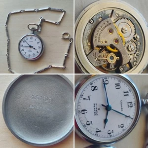 A. HIRSCH SWISS COHARD PERPEX 17J wind-up Watch ( Missing Glass Crystal) - Picture 1 of 11