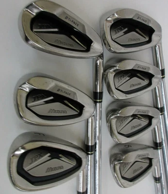 Mizuno JPX E500 Ti Face Iron Set 5-9,P,F RH NSPRO 950GH HT R Flex Steel D Rank - Image 1 of 4