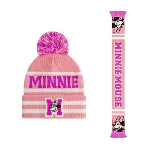 Disney Minnie Mouse Beanie Hat and Scarf Set - Picture 1 of 1