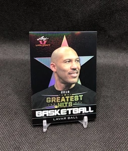 2018 Leaf LAVAR BALL /5 GREATEST HITS BASKETBALL BLACK PRIZM SSP RC GHB-07 (5/5) - Picture 1 of 19