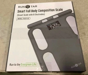 Báscula digital de composición de baño Runstar para grasa corporal completa IMC 28 medidas - Imagen 1 de 4