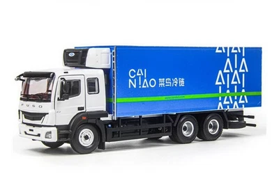 Camión Paudi 1/48 Mitsubishi FUSO CAINIAO cadena de frío distribución modelo diecast Foto 1 de 4