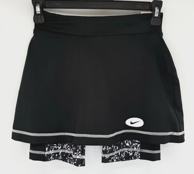 Nike Niñas Dri-FIT 2 en 1 Falda de Entrenamiento Negra M Tenis Pickleball Golf Aire Libre Foto 1 de 4