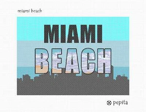 Kit de aguja o lona de Miami Beach - Imagen 1 de 2