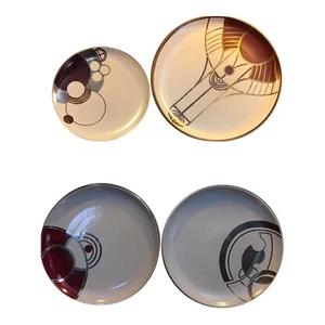 (4) Frank Lloyd Wright design, prototype plates by Heath Ceramics (1986-1988) - Picture 1 of 11