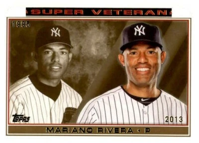 Mariano Rivera 2014 Topps Series 1 Super Veteran Card #SV-15 - Image 1 of 2