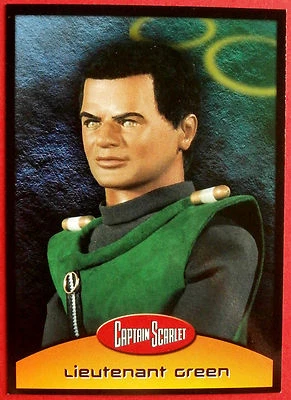CAPTAIN SCARLET - Card #21 - Lieutenant Green - Cards Inc 2001 - Image 1 of 2