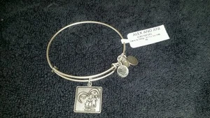 NEU MIT ETIKETT ALEX UND ANI ARMBAND ** HASBRO ALL FOR ONE ** Silber-Finish NICHT MEHR ERHÄLTLICH - Bild 1 von 2