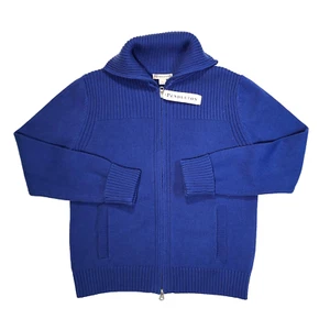 Pendleton Women's Full Zip 2-Pocket Royal Blue Sweater Size Large, New With Tags - Picture 1 of 10