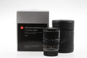 LEICA APO-Summicron-M 75 mm f/2,0 ASPH. 6 bit / 11637 - Numero SN: 04166837 - Foto 1 di 7