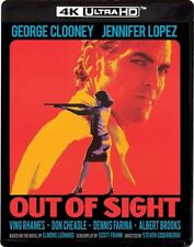 OUT OF SIGHT New Sealed 4K Ultra HD UHD + Blu-ray George Clooney Jennifer Lopez