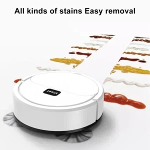 Smart Robot Vacuum Cleaner Automatic Sweeper Floor Carpet Clean Rechargeable UK - Picture 1 of 5