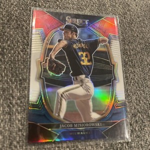 2023 Panini Select - Concourse Silver Prizm #28 Milwaukee Brewers (RC)