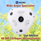 HD 5MP 130Degree Wide Angle View Analog CCTV Security Dome Camera TVI AHD CVI IR
