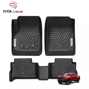Tapetes forros YITAMOTOR para Chevy Colorado GMC Canyon doble cabina para todo tipo de clima - Imagen 1 de 9