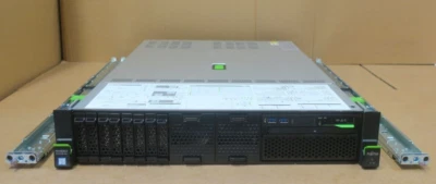 Fujitsu Primergy RX2540 M4 2x 8C Silver 4110 64GB Ram 8x 2.5" Bay WS2016 Server - Image 1 of 3