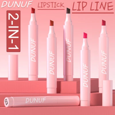Matte Marker Lipstick  Lipliner Waterproof Long Lasting Lip Liner Contour Pen ~ - Image 1 of 4