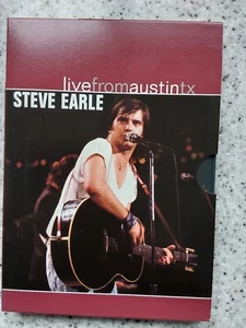 Steve Earle - Live From Austin, TX (DVD, 2015) - Picture 1 of 1