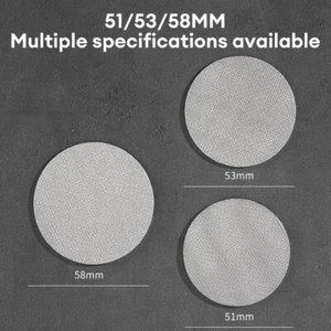 51/53/58mm Coffee Filter Stainless Steel Espresso Machine Puck Screen Mesh US - Picture 1 of 27
