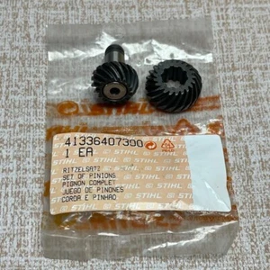 Stihl 4133 640 7300 Set of Pinions Fits FC 44, 55, 55Z, 70C, 72, 73, 75 OEM - Picture 1 of 6