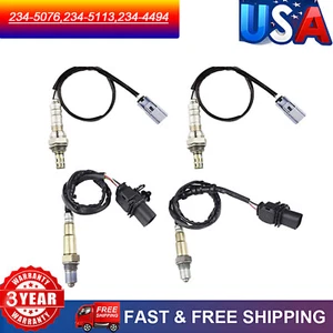 4pcs Oxygen Sensor Up&Downstream For 2011 2012 2013 2014 Ford F-150 V8 5.0L 6.2L - Picture 1 of 10