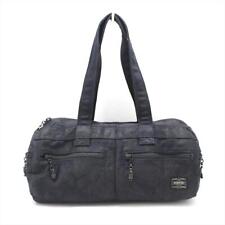 Auth Porter /Yoshida - Black Nylon Handbag