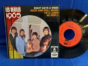 LES BEATLES 1965 MEO 106 SACEM. 1971 FRANCE 45T/7' NEAR MINT - Picture 1 of 2
