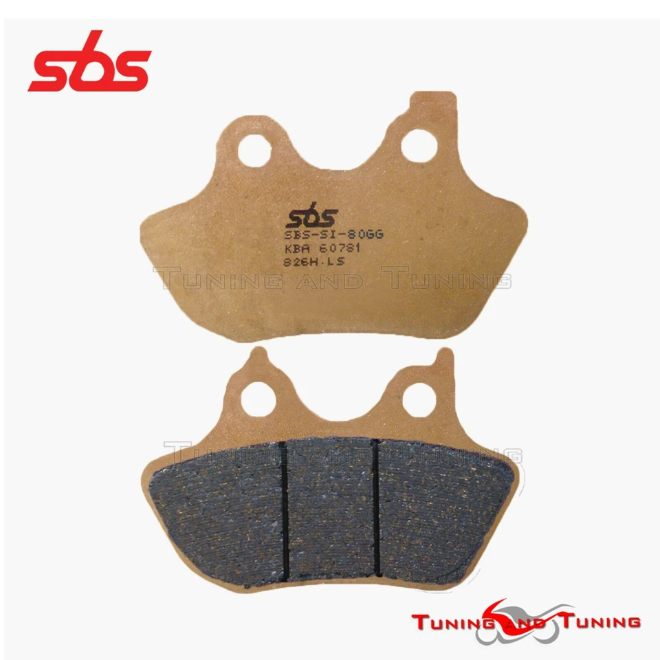 Pastiglie Freno Posteriore SBS LS PER HARLEY FLHXI STREET GLIDE 1450 2006>2008 - Immagine 1 di 1