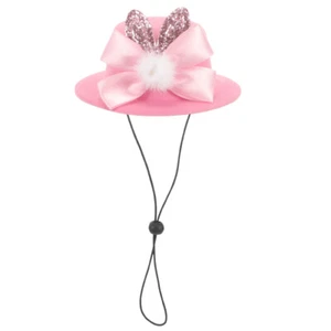 Easter Hat For Pets Adjustable Cute Bunny Ears Dog Cat Accessory - Picture 1 of 12